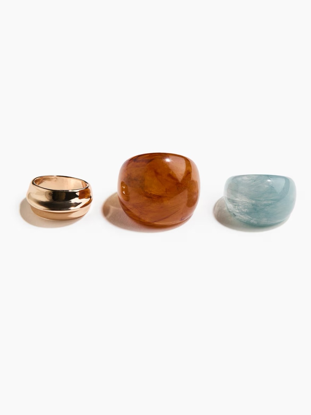 H&M 3 pack rings